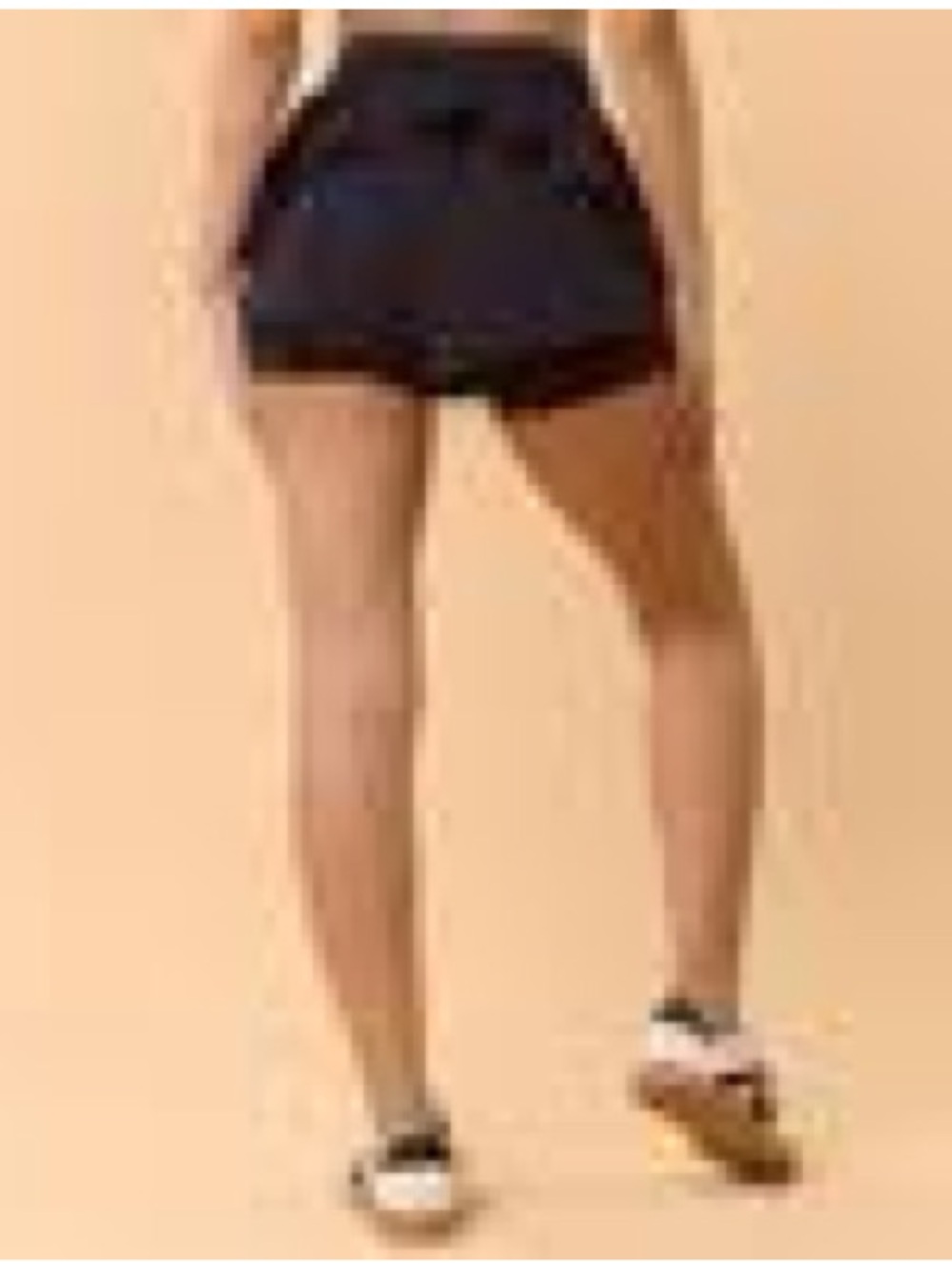 Blogilates Women's Woven Ruffle Shorts - Black - S - Picture 4 of 11